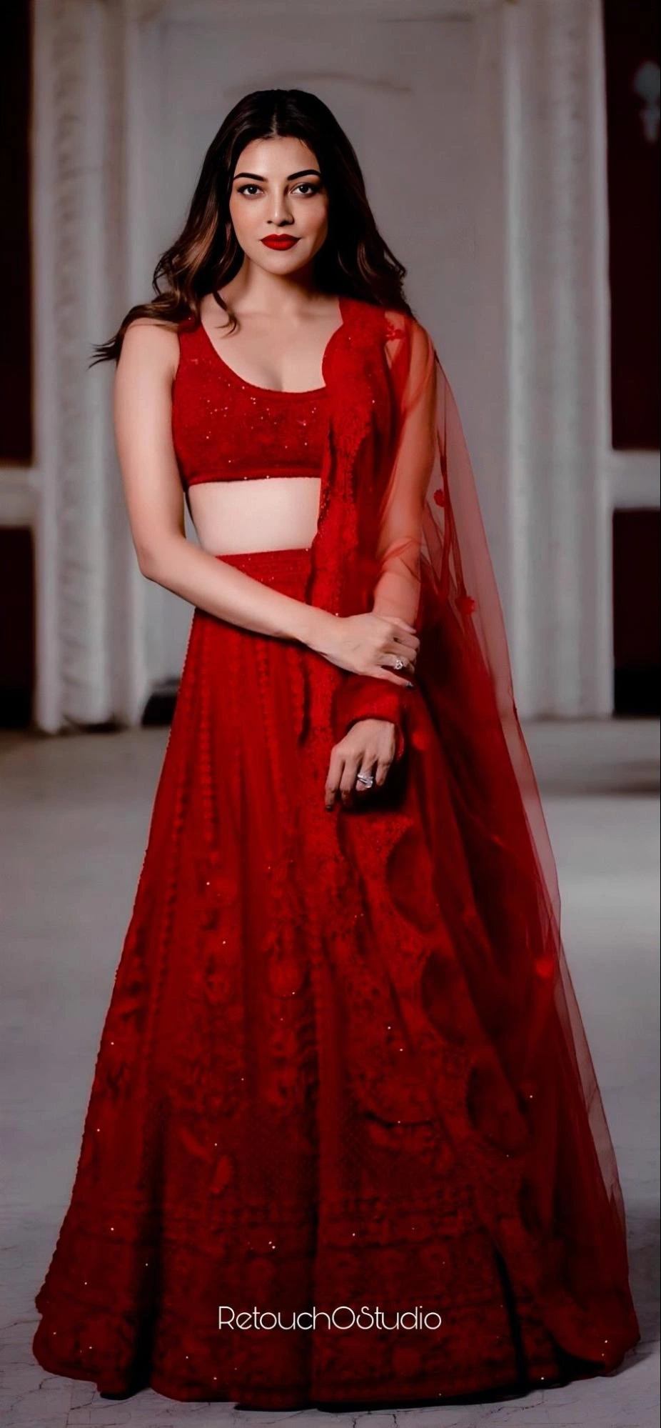 Kajal Aggarwal New Years Eve Look and christmas makeup