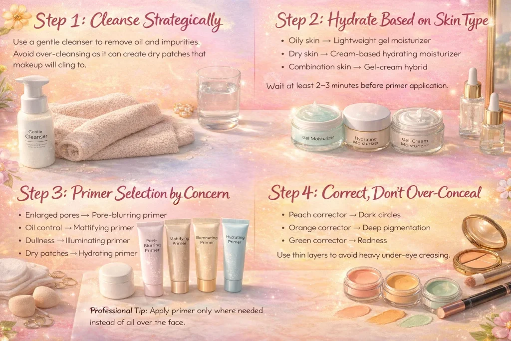 Foundation of Every Valentine’s Look Skin Preparation (Non-Negotiable Step)-Nikhil Sharma Hairdressing - Defency Colony - Arjun Marg - South Delhi - Gurugram