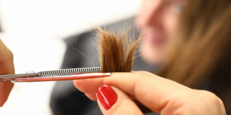 8. Trim Regularly & Avoid Heat Styling