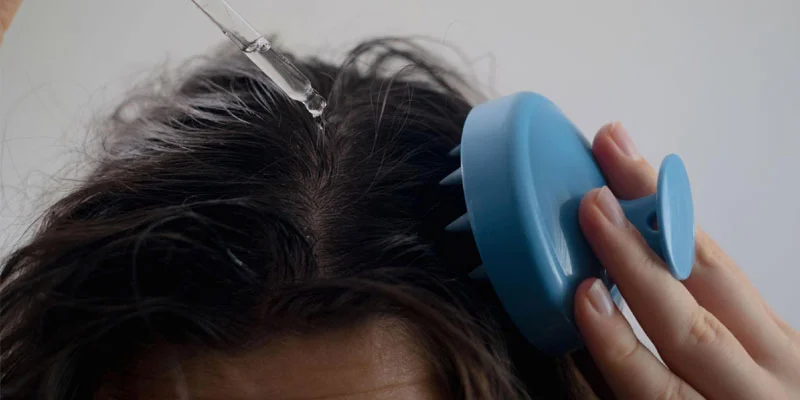 Dry Hair Routine