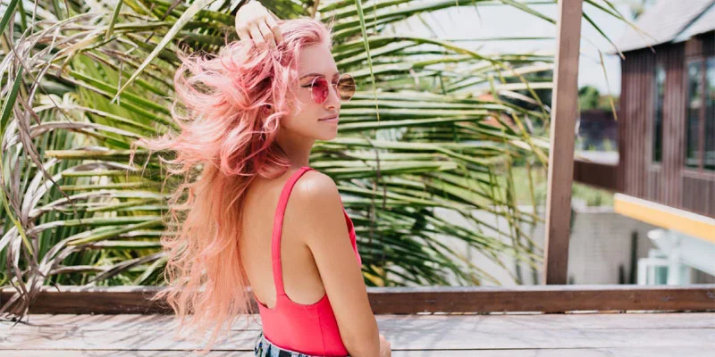How to Protect Hair Color From Sun, Heat, and Pollution