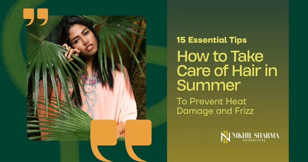 how to take care of hair in summer