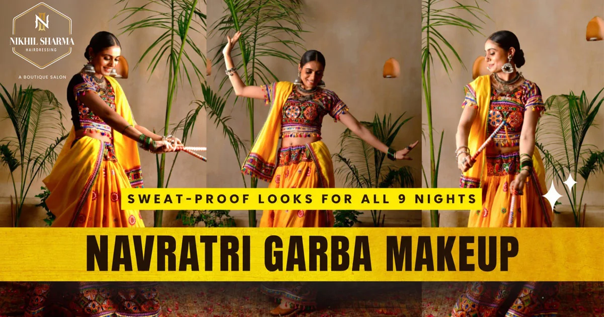 navratri garba makeup