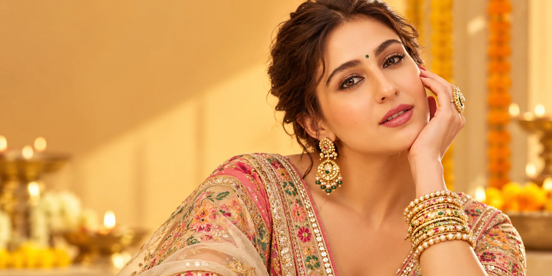 Daytime Diwali Makeup Ideas