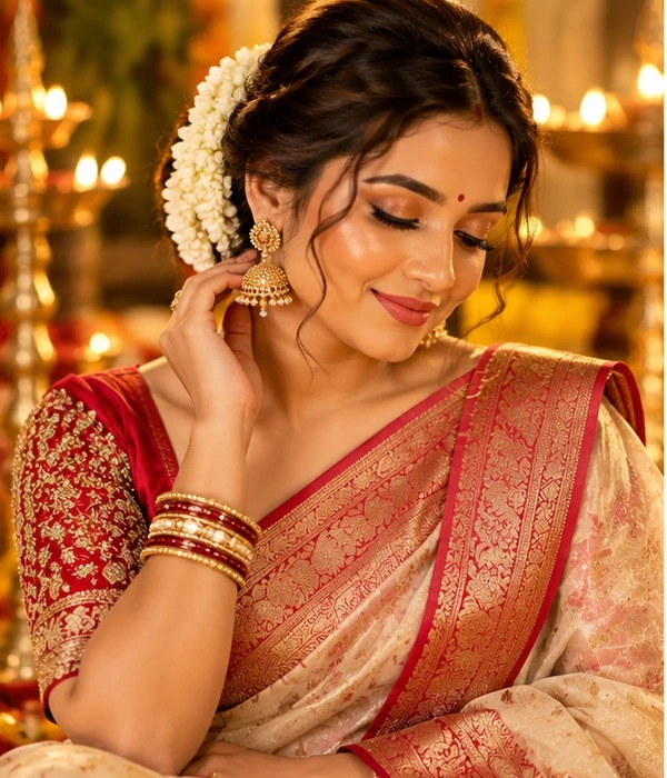 Makeup Ideas For a Saree
