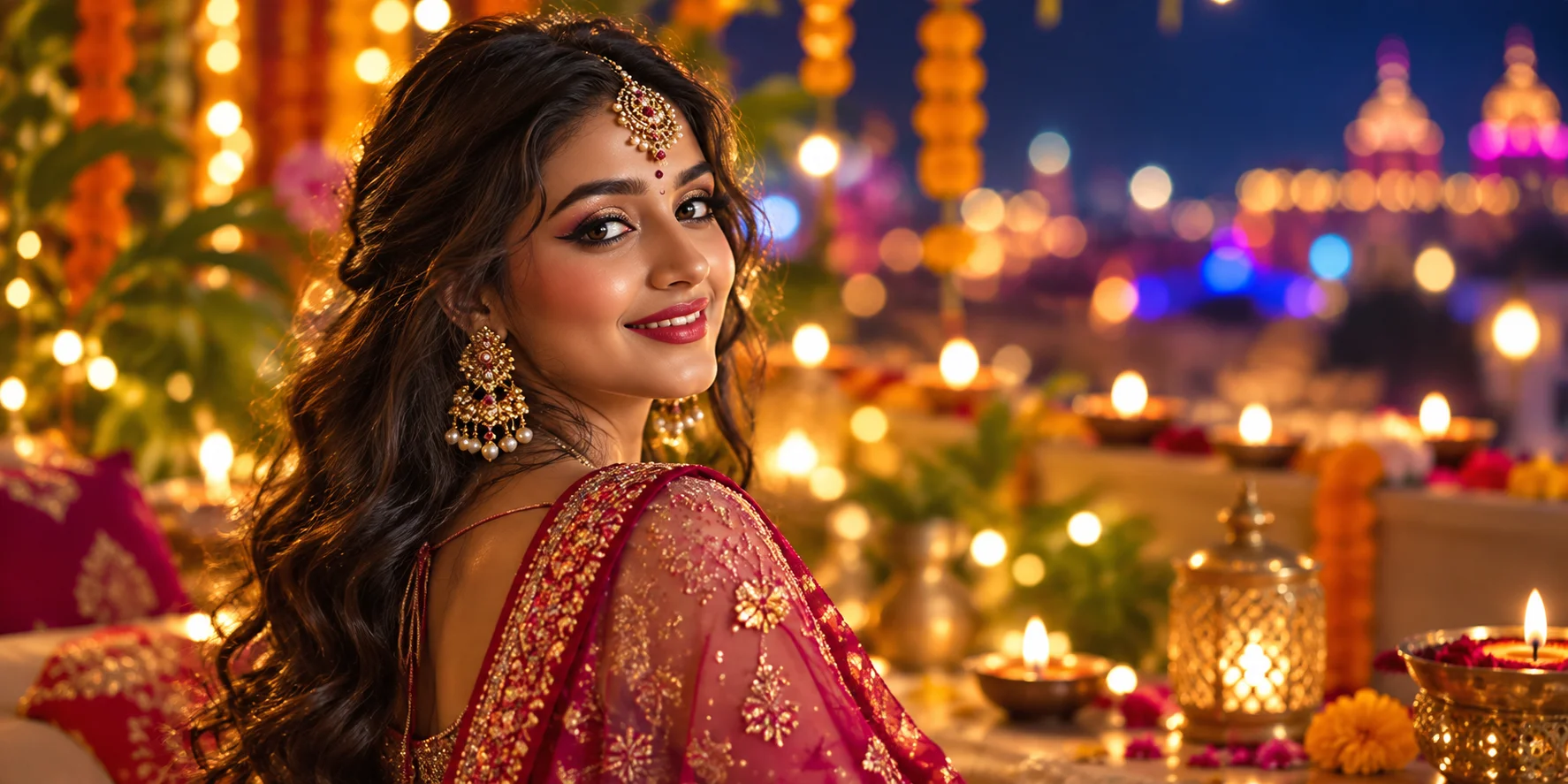 Night Diwali Makeup Ideas